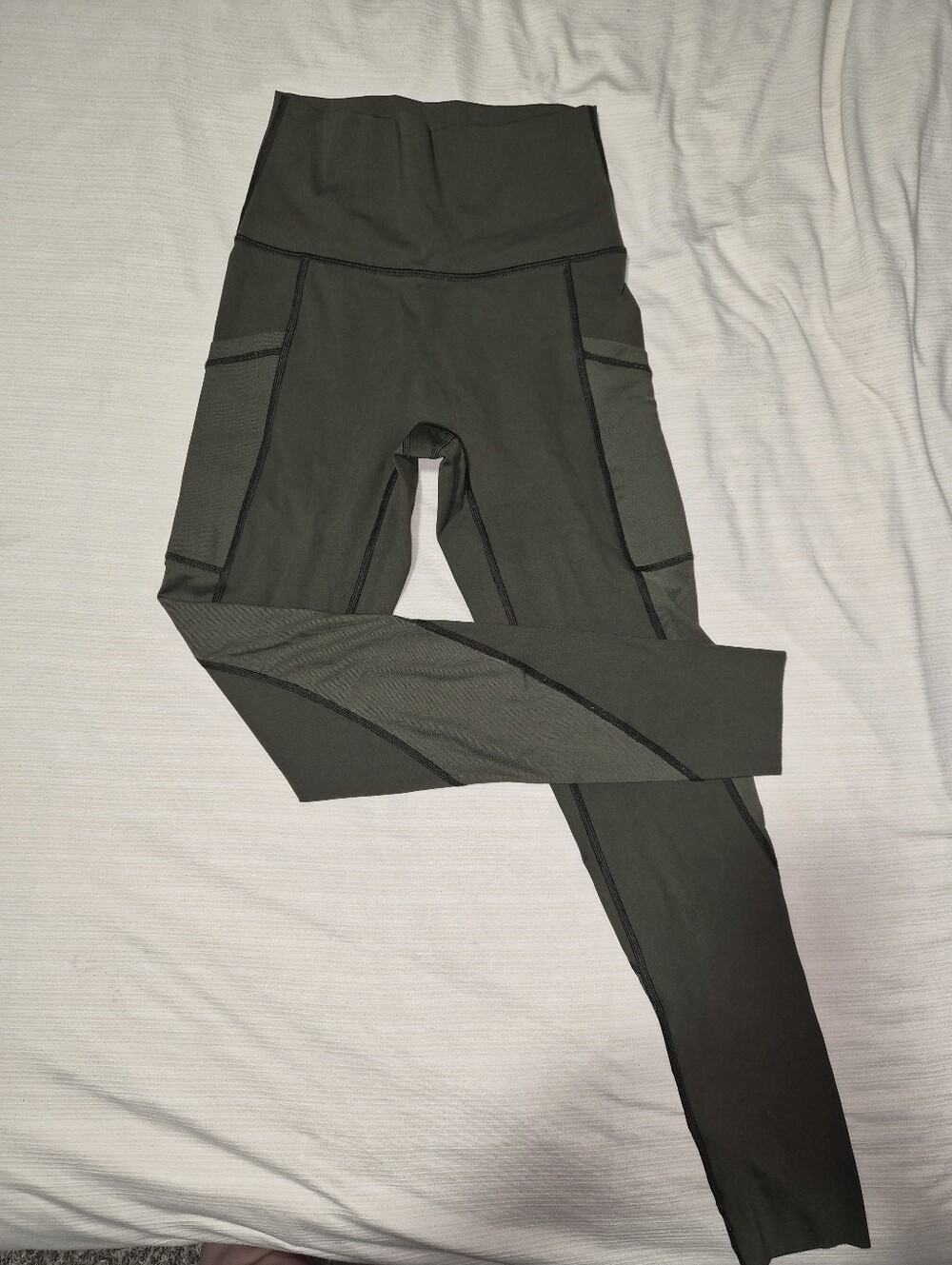 Aerie Offline Army Green Leggings